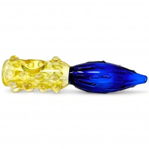 6" Assorted Color Pineapple Shape Hand Pipe - [ZD343]